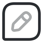 Message Edit SVG Icon